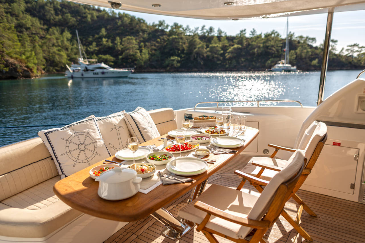 Here are key features of a crewed yacht charter