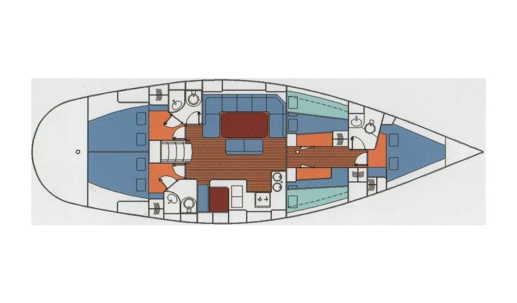 Segelyachten Alfa 51 Jacosta