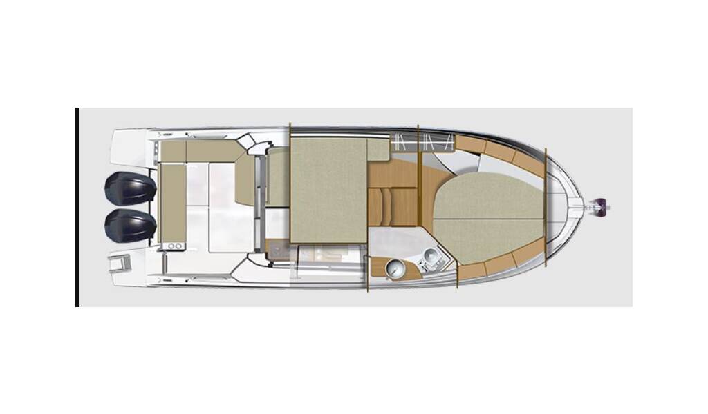 Motorboot Antares 9 OB Freeya