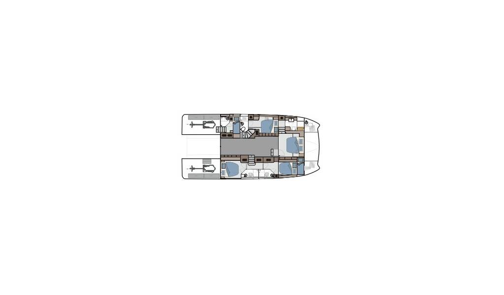 Power catamaran Aquila 54 Explorion