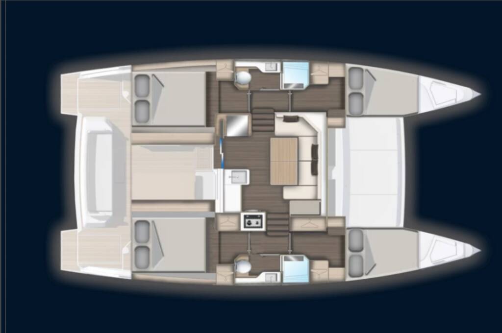 Catamaran Aventura 37 Catalina