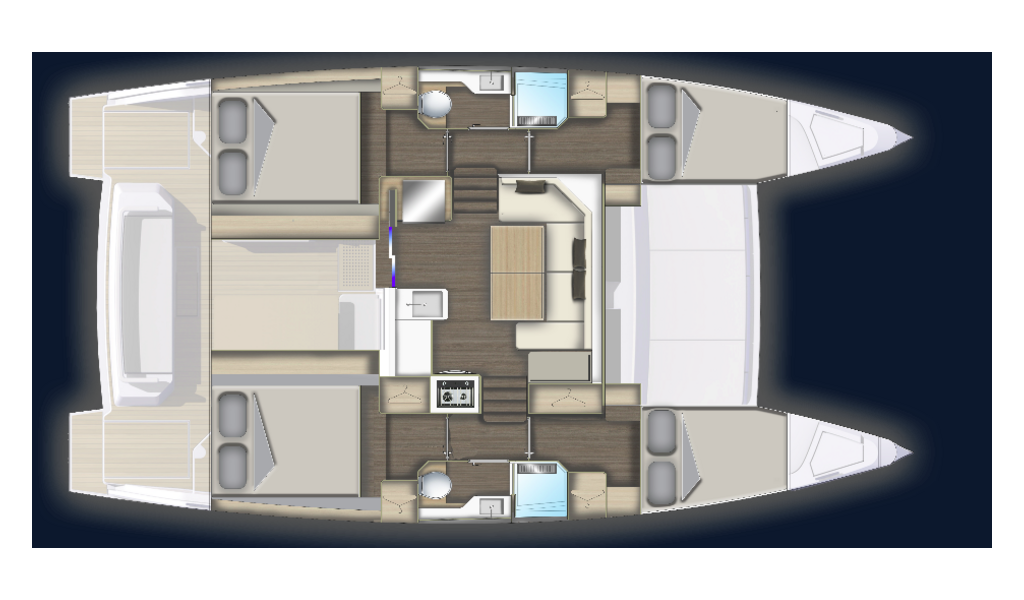 Katamaran Aventura 37 Volki