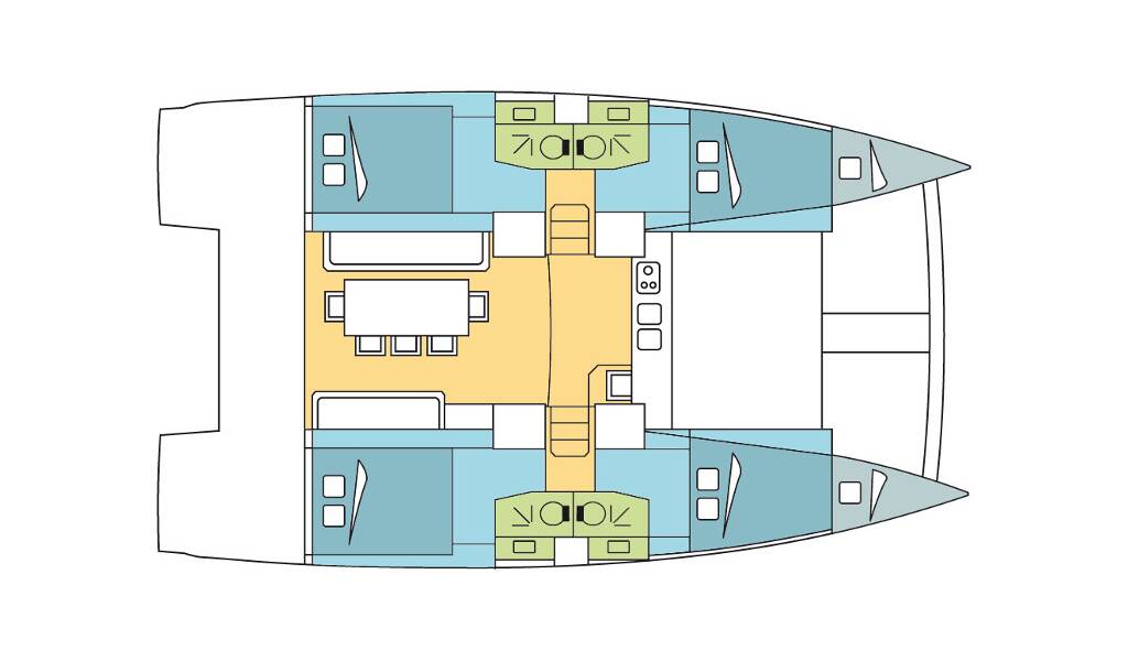 Catamaran Bali 4.0 Blue Dream II