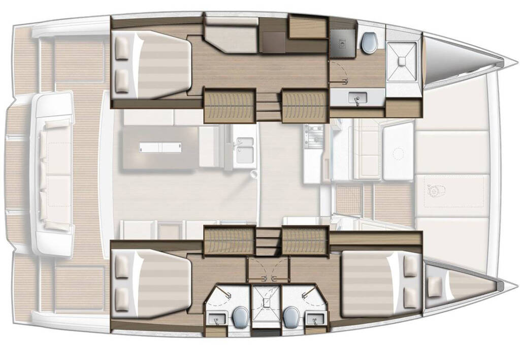Catamaran Bali 4.2 OW Sah Mat
