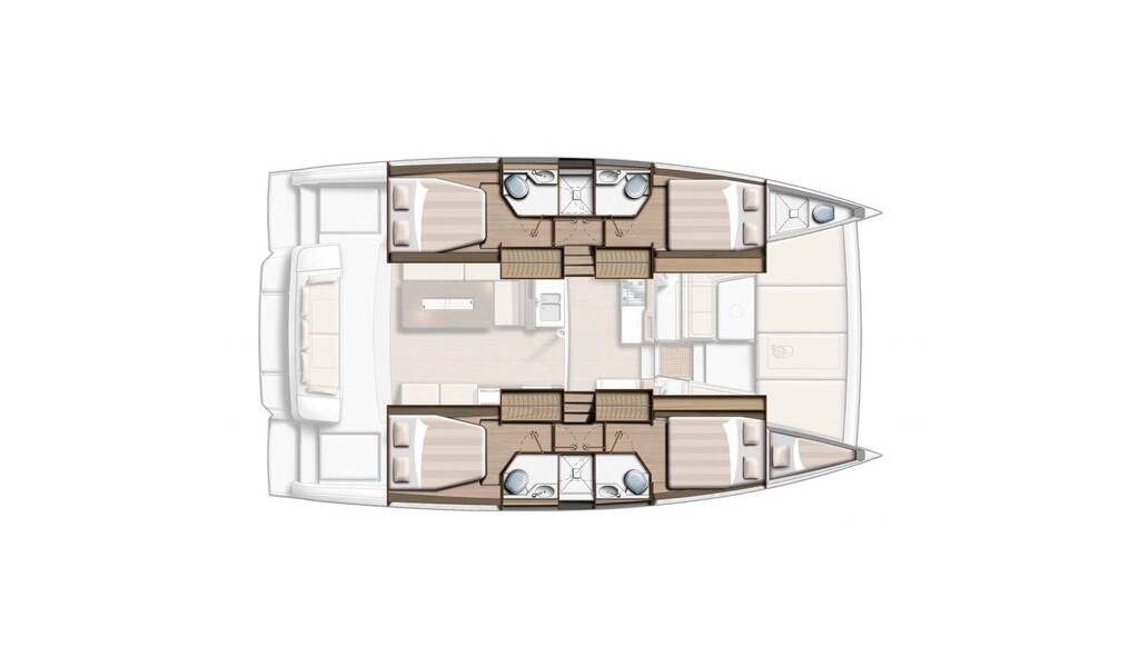 Catamaran Bali 4.2 Pastel