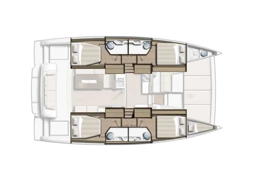Catamaran Bali 4.2 Silver IX
