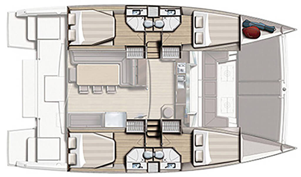 Katamaran Bali 4.3 ECONOMY