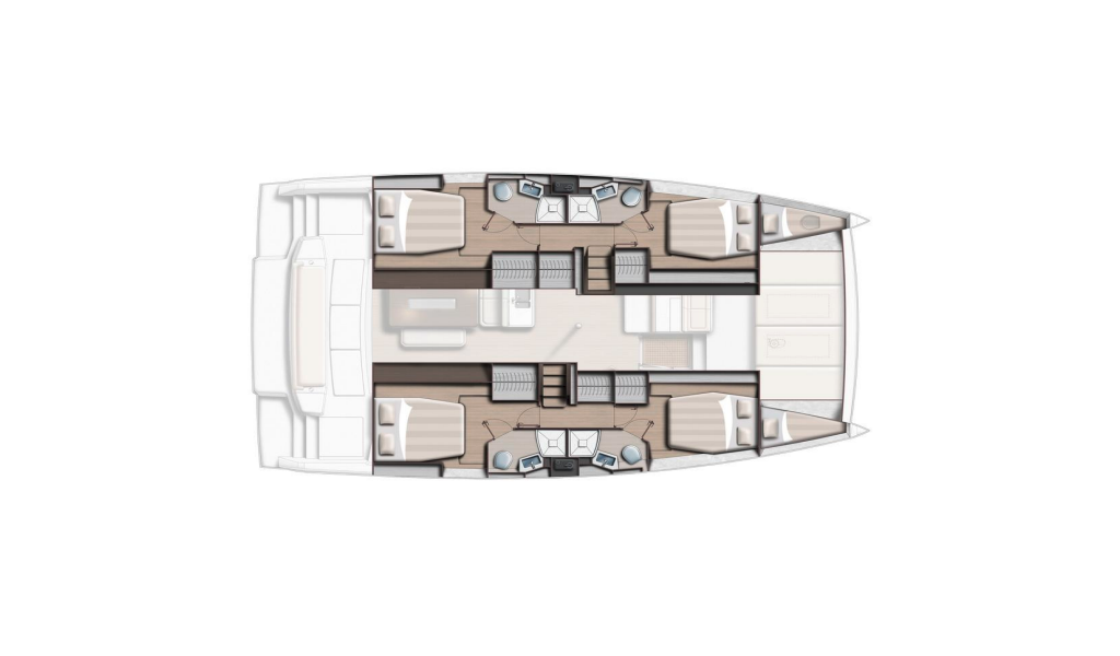 Catamaran Bali 4.4 Silver Waters