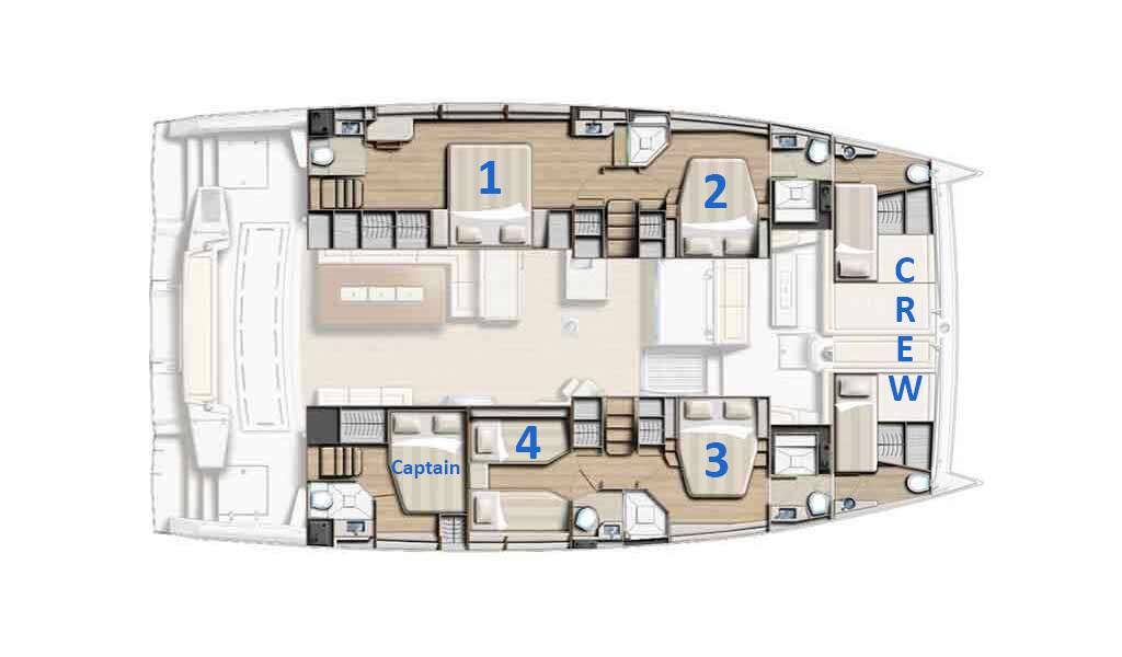 Catamaran Bali 5.4 Elena