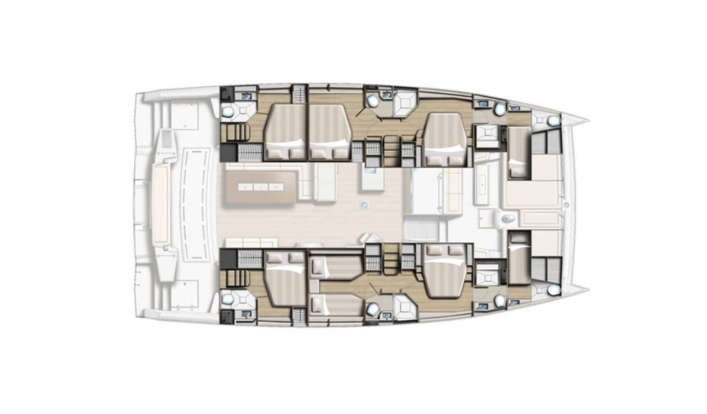 Catamaran Bali 5.4 Mosè