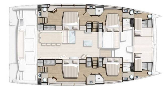 Catamaran Bali 5.4 La Brise 2