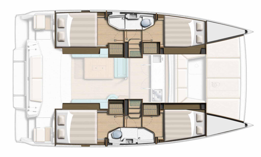 Katamaran Bali Catsmart Sail Dorado
