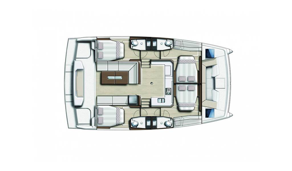 Catamaran Bali Catspace Family 257