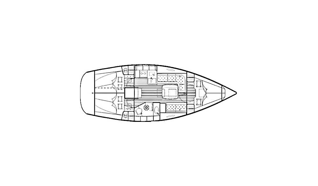 Segelyachten Bavaria 35 Cruiser Alba
