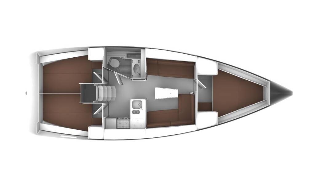 Sailing yacht Bavaria 37 Cruiser Andrelli