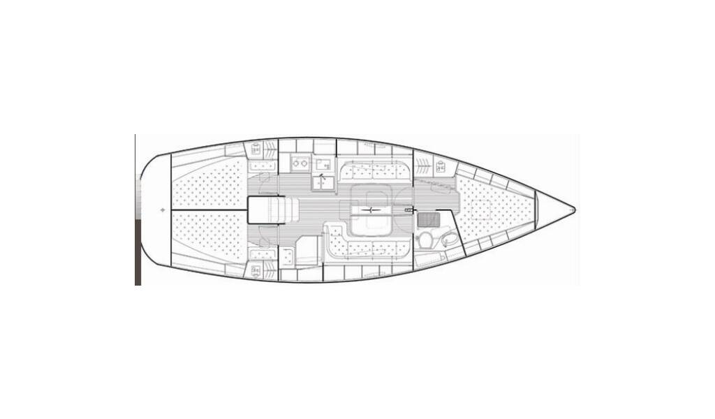 Sailing yacht Bavaria 38 Cruiser Mid AS