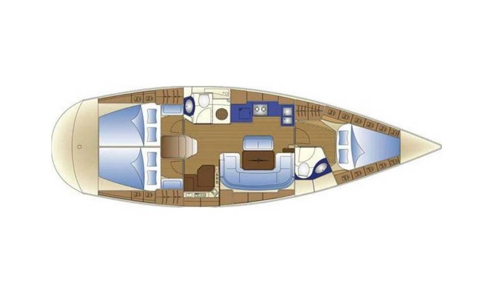 Segelyachten Bavaria 42 Cruiser Lady Clam