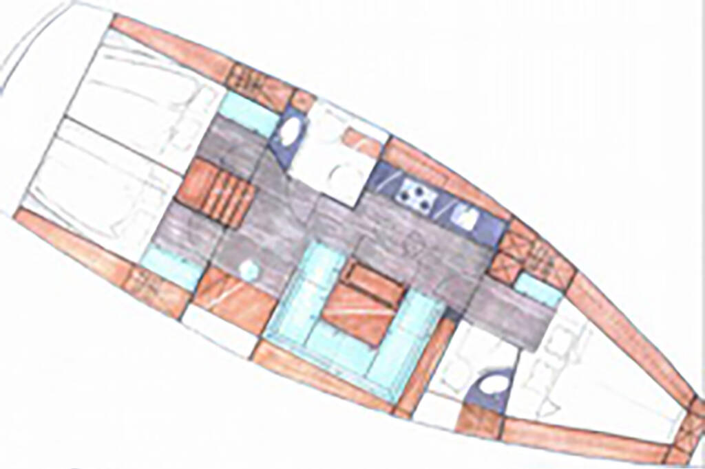 Sailing yacht Bavaria 43 Cruiser ECONOMY