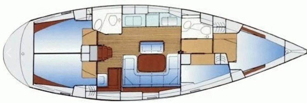 Sailing yacht Bavaria 44 Argonaftis