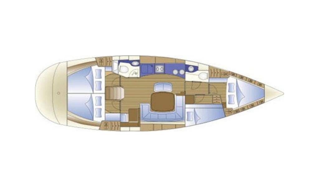 Segelyachten Bavaria 44 Kigo 3