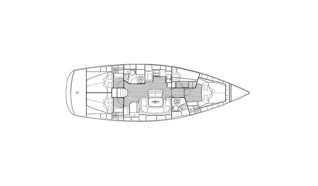 Segelyachten Bavaria 46 Cruiser Paxos