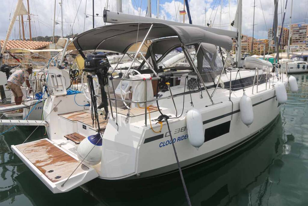 Sailing yacht Bavaria C38 Cloud Rider