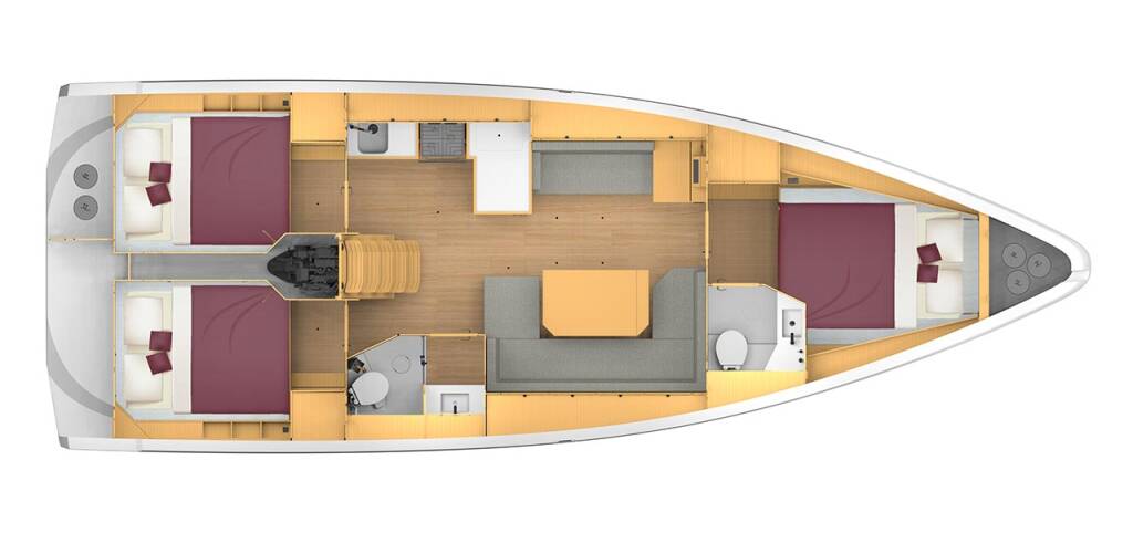 Segelyachten Bavaria C42 First Light