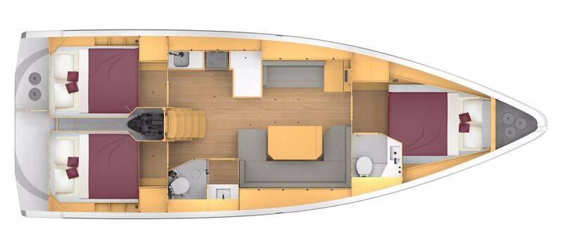 Sailing yacht Bavaria C42 Sofia