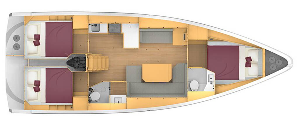Sailing yacht Bavaria C42 CLASS