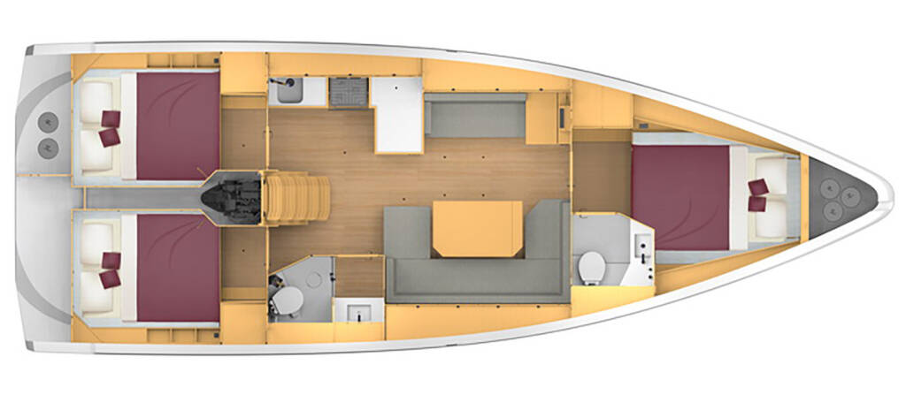 Sailing yacht Bavaria C42 Mauvic