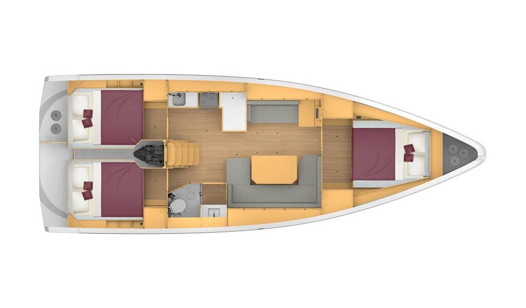 Sailing yacht Bavaria C42 Valentin