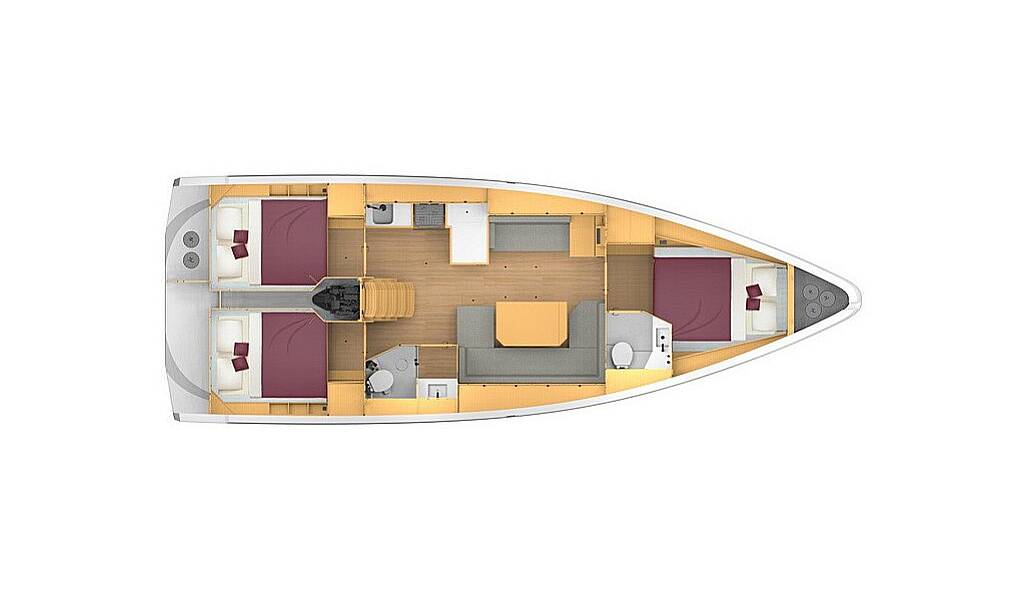 Sailing yacht Bavaria C42 Kalispera