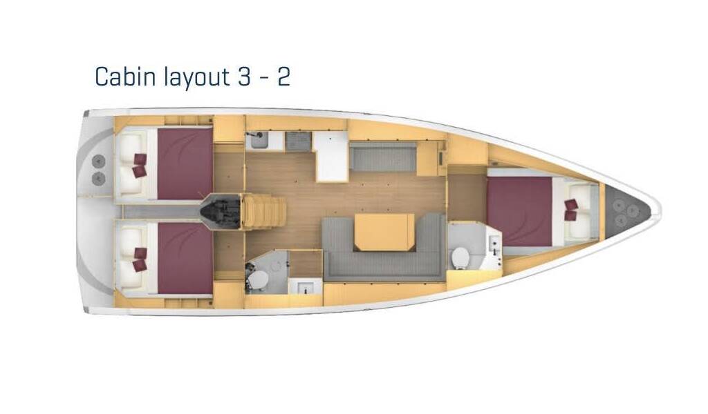 Segelyachten Bavaria C42 Aeolus