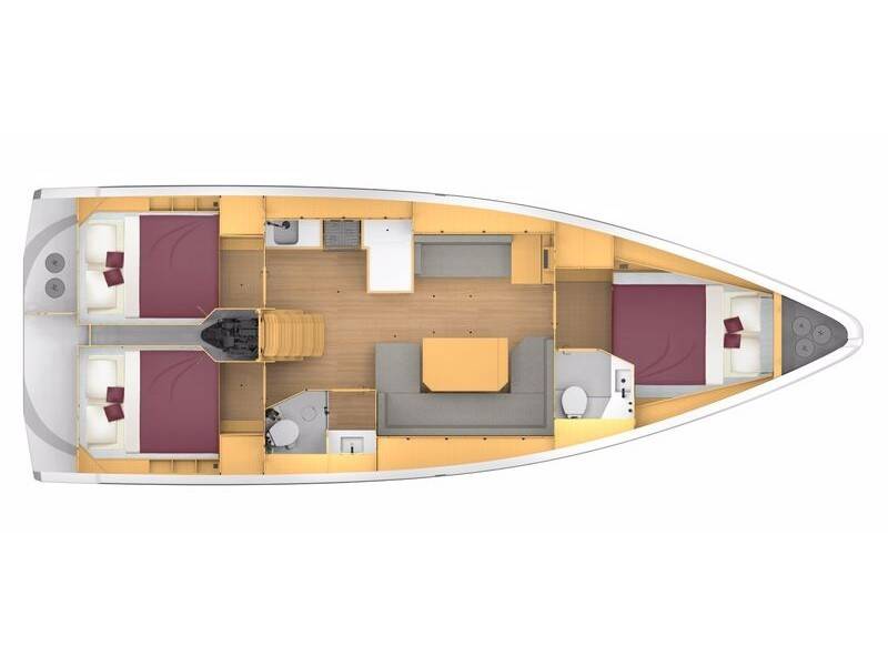 Sailing yacht Bavaria C42 Harmonia