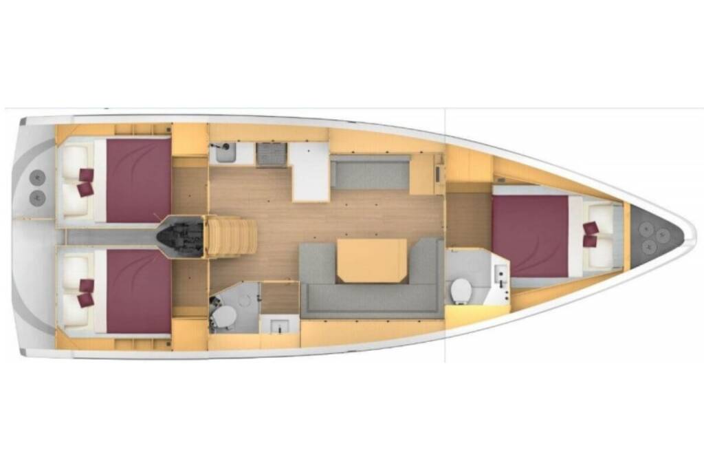Sailing yacht Bavaria C42 Summertime
