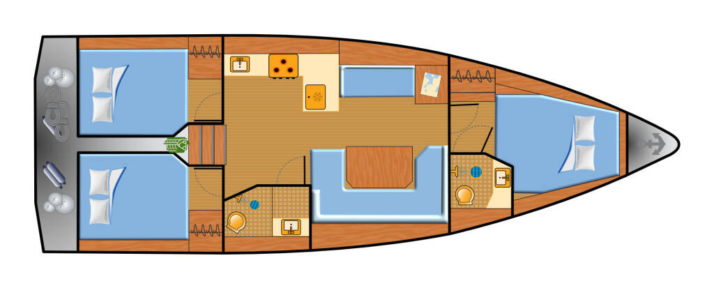 Segelyachten Bavaria C42 Blue Eyes