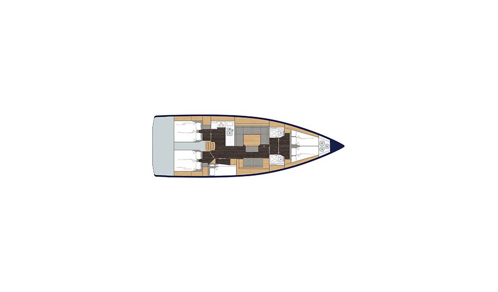 Sailing yacht Bavaria C45 Holiday PRESTIGE