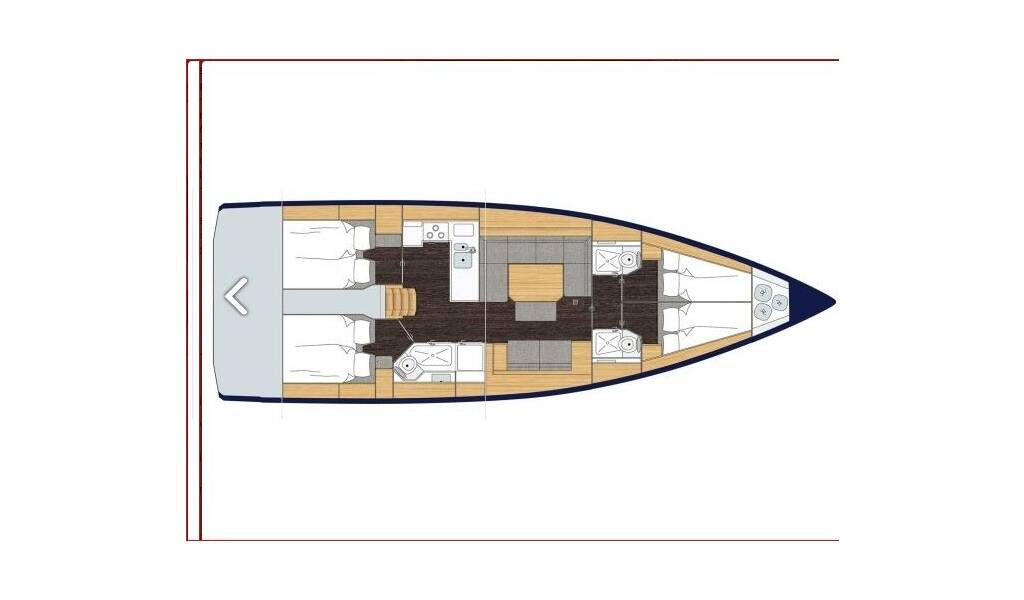 Segelyachten Bavaria C45 Style Katharina