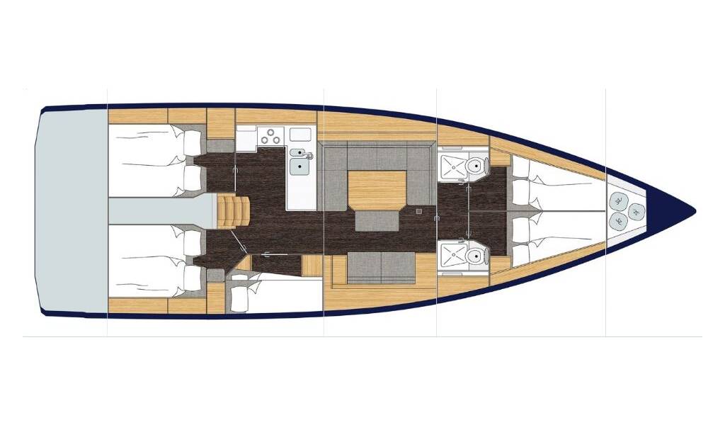 Sailing yacht Bavaria C45 Slv I