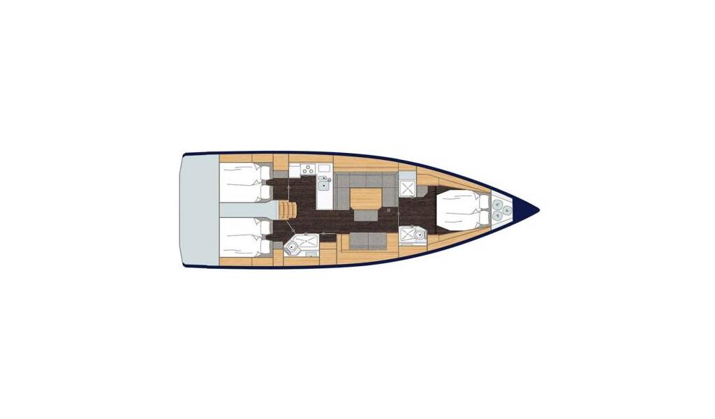 Sailing yacht Bavaria C45 Tanguera