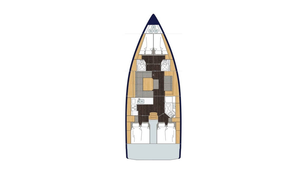Segelyachten Bavaria C45 Nutmeg