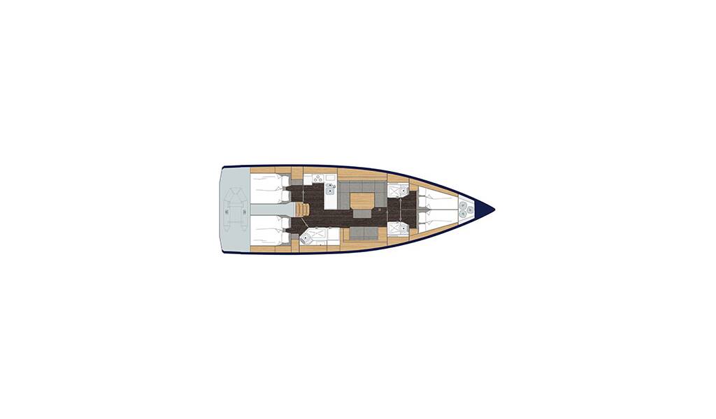 Sailing yacht Bavaria C45 ECONOMY