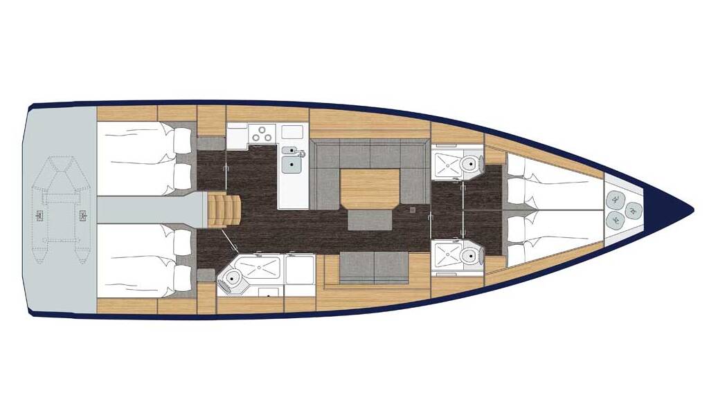 Segelyachten Bavaria C45 Kayleigh