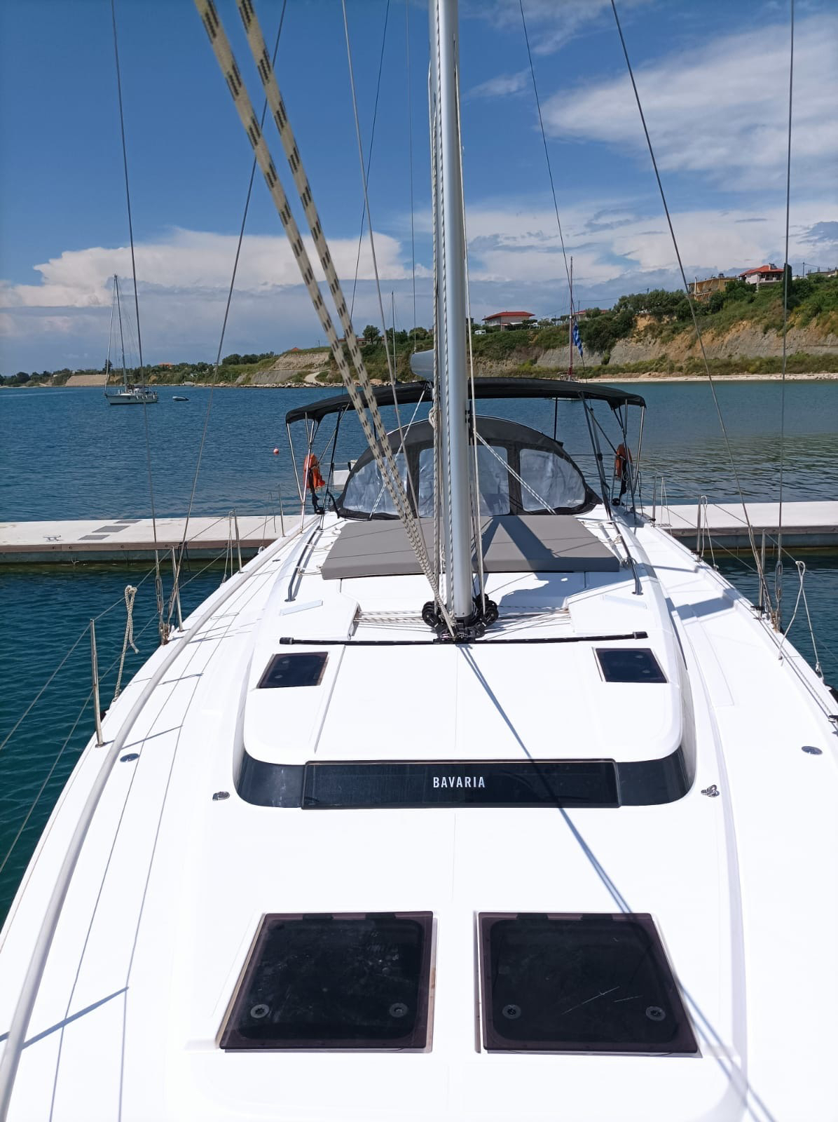Sailing yacht Bavaria C45 Lego