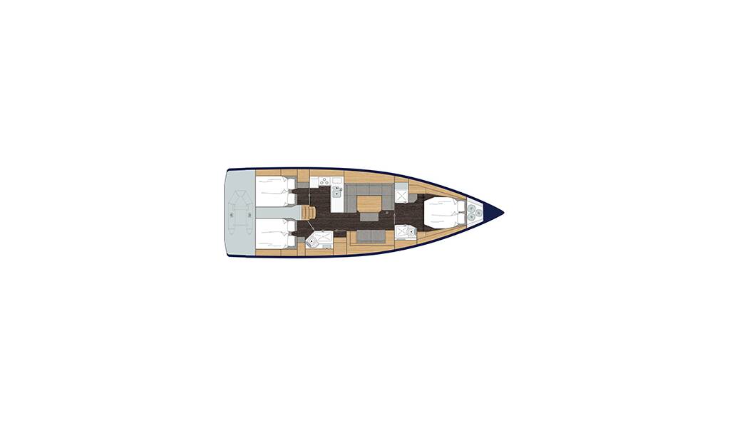 Sailing yacht Bavaria C45 PRESTIGE