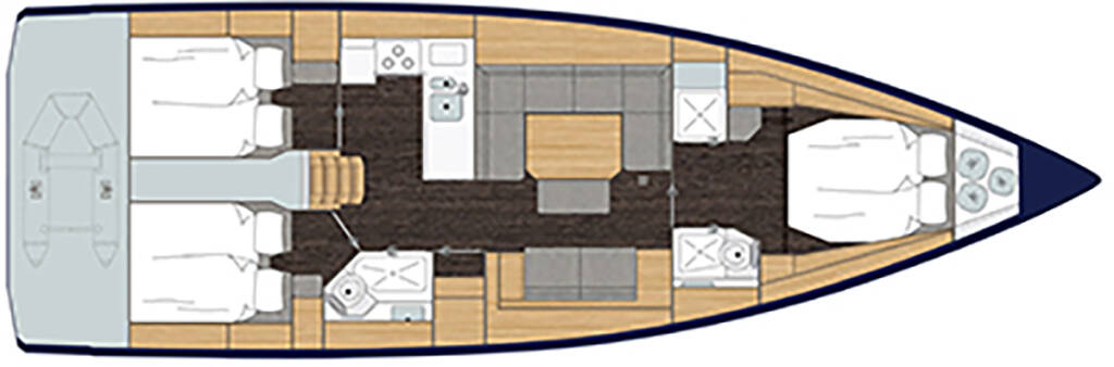 Sailing yacht Bavaria C45 PRESTIGE