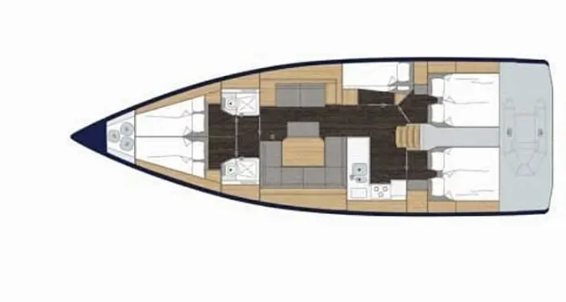Sailing yacht Bavaria C45 Super Puma