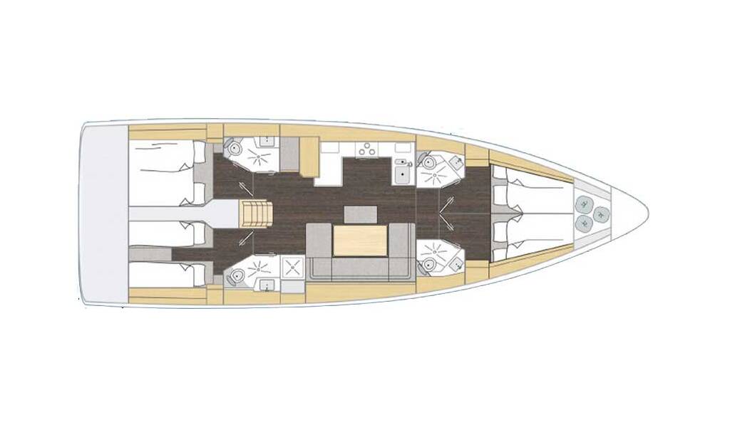 Segelyachten Bavaria C46 Penelope