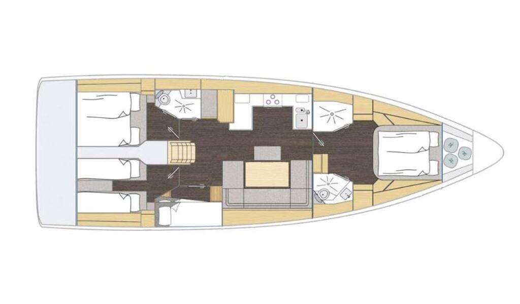 Segelyachten Bavaria C46 Aquila