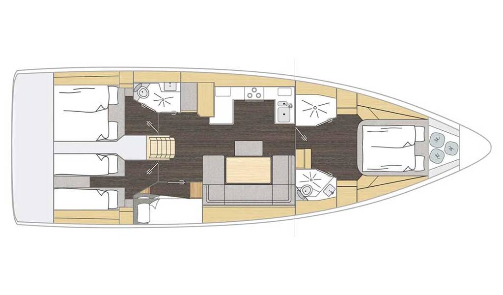 Segelyachten Bavaria C46 Sofia